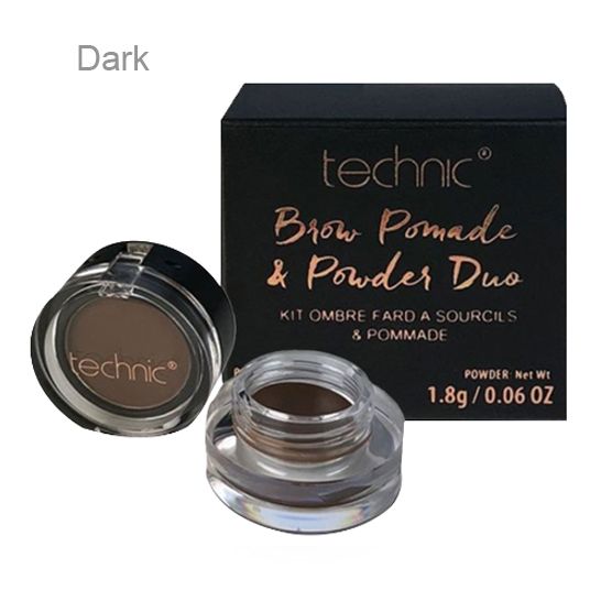 Technic Brow Pomade & Powder Duo Dark