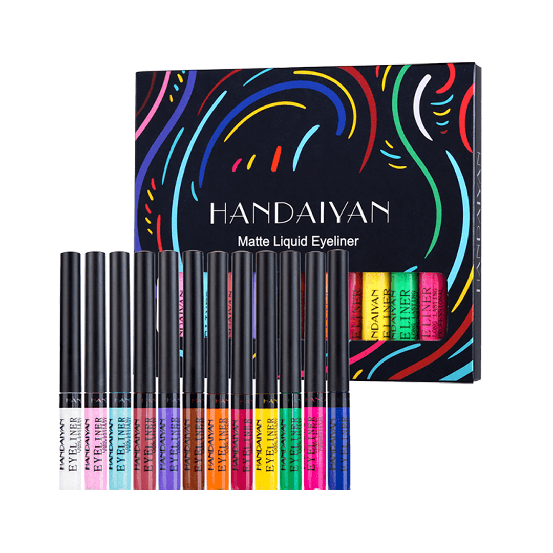 Handaiyan 12 Colors Liquid Matte Eyeliner