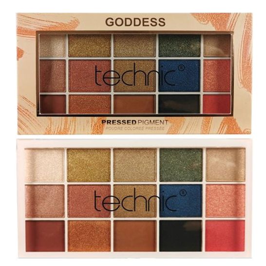 Technic Pressed Pigment Eyeshadow Palette Goddess