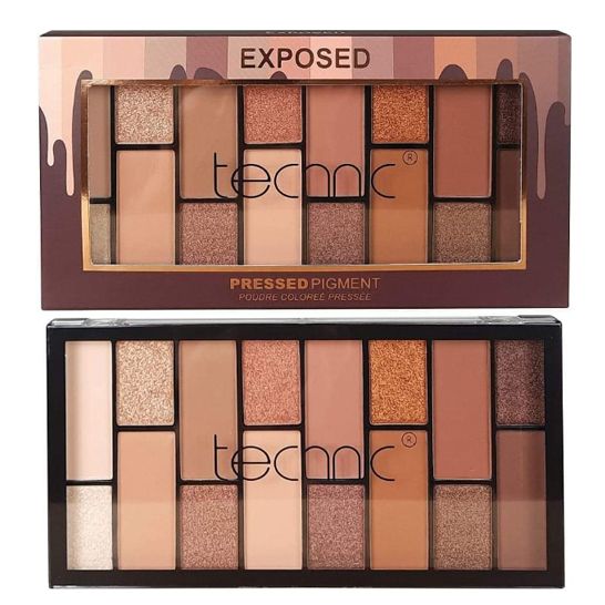 Technic Pressed Pigment Eyeshadow Palette Exposed