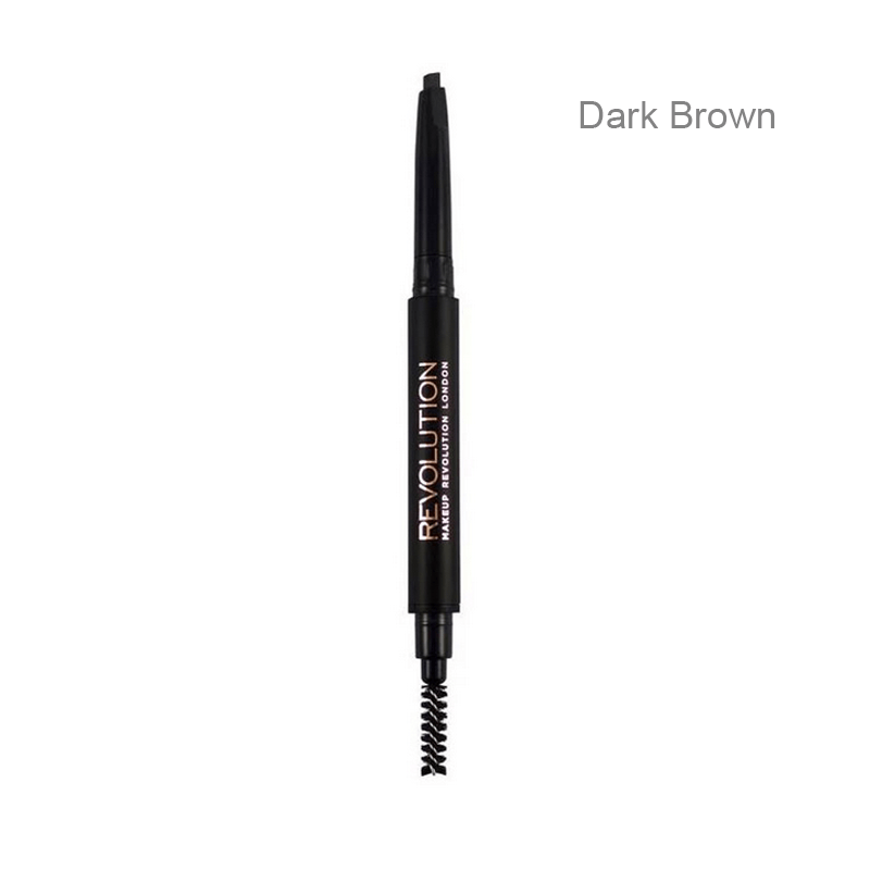 Revolution Eyebrow Pencil Dark Brown