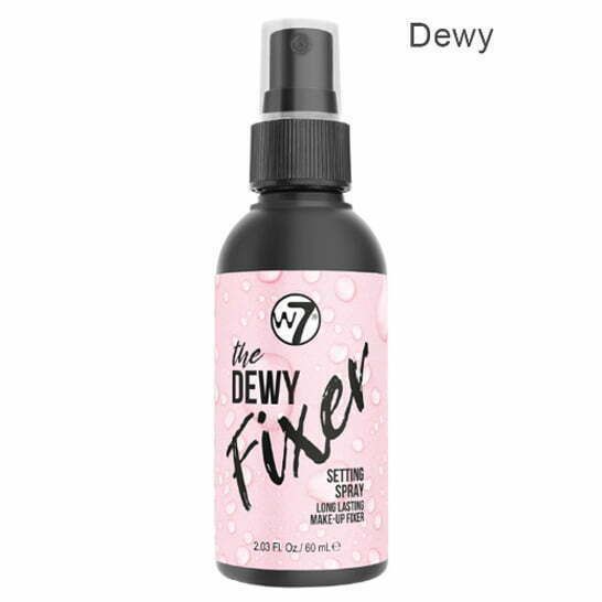 W7 The Dewy Fixer Makeup Setting Spray