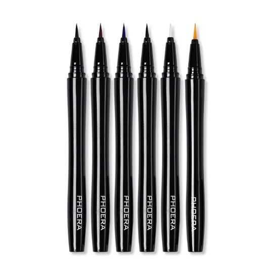 Phoera Waterproof Liquid Eyeliner - 0.8ml