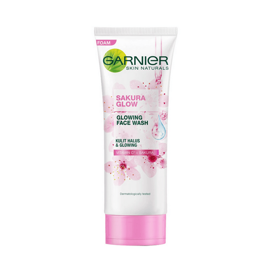 Garnier Sakura Glow Facewash - 100ml