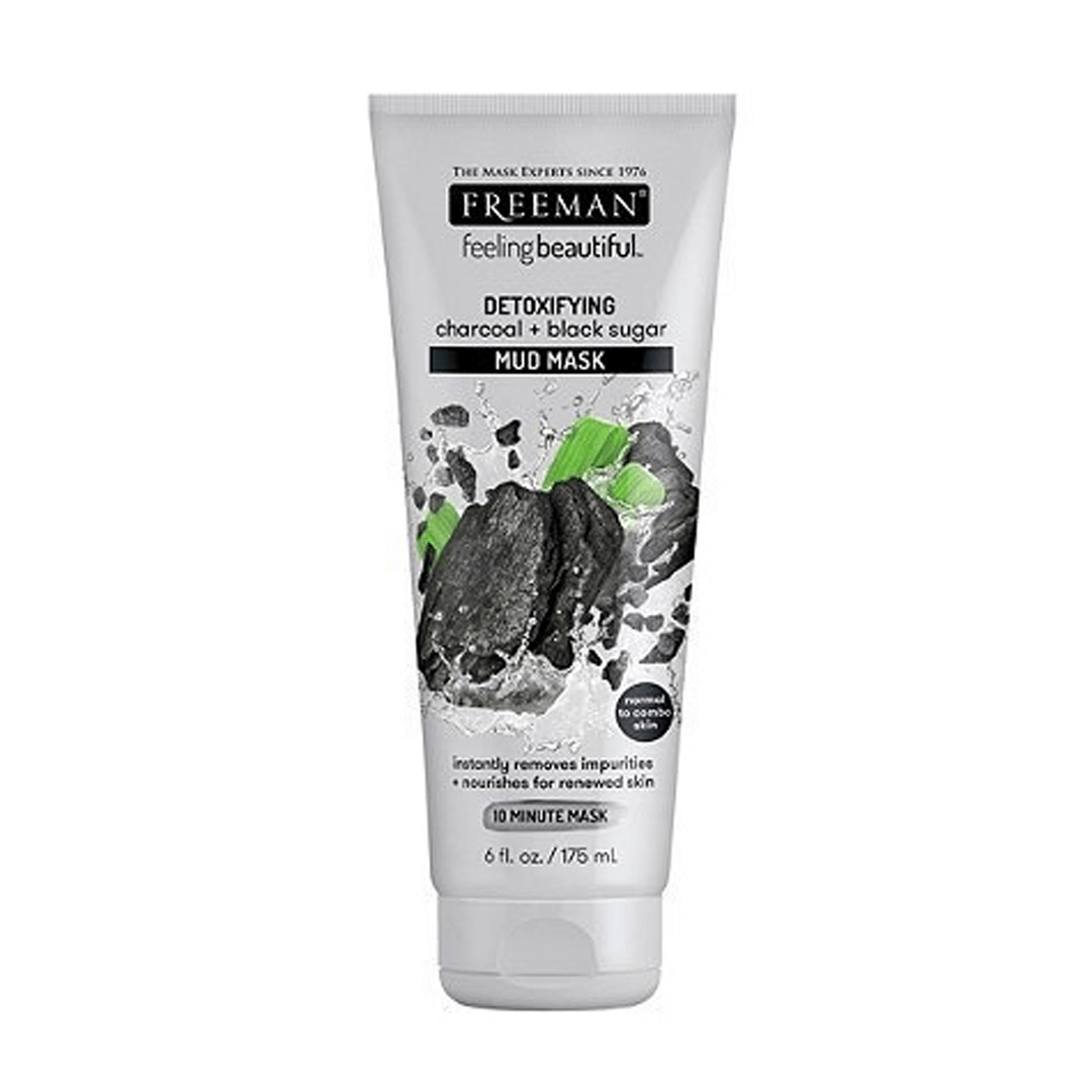 Freeman Detoxifying Charcoal + Black Sugar Mud Mask