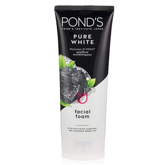 Ponds Pure Bright Charcoal Facial Foam Facewash - 100g