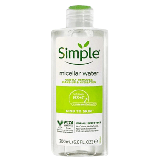 Simple Micellar Cleansing Water - 200ml