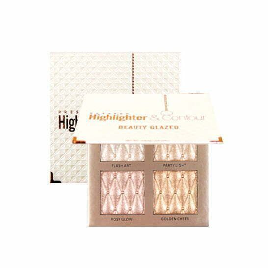 Beauty Glazed Highlighter & Contour Pressed Pigment Palette