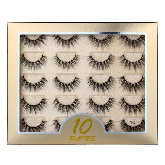 Shidi Shangpin 10 Pairs Eyelash Box - Y407