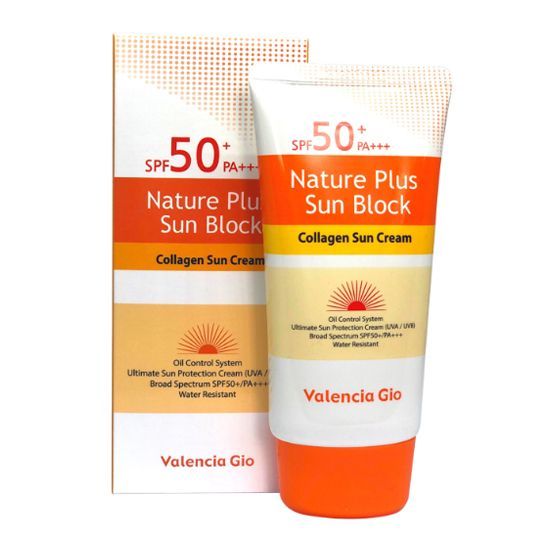 Valencia Gio Natural Plus Sunblock Cream - 70ml