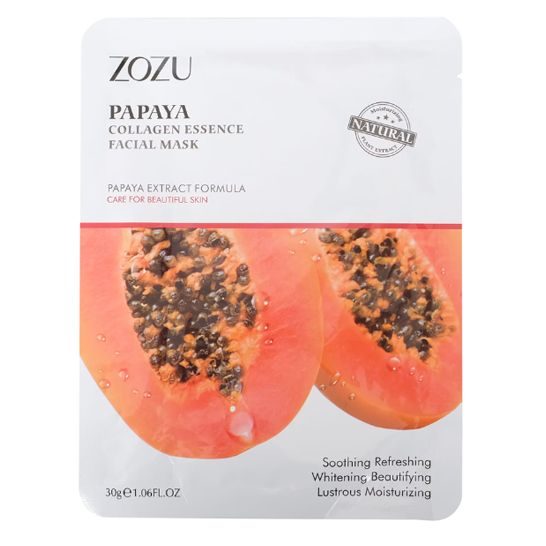 Zozu Papaya Collagen Essence Facial Mask - 30g