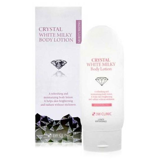 3W Clinic Crystal White Milky Body Lotion - 150g