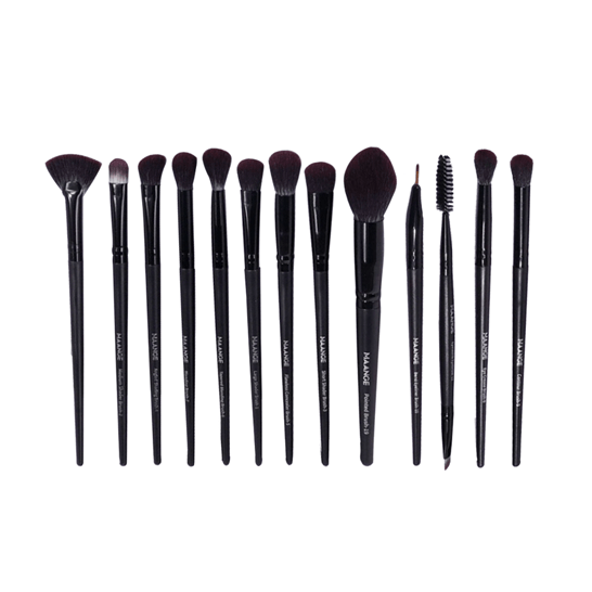 Maange 13 Pieces Brush Set - Black