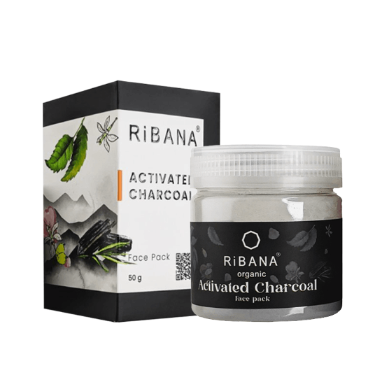 Ribana Organic Activated Charcoal Face Pack