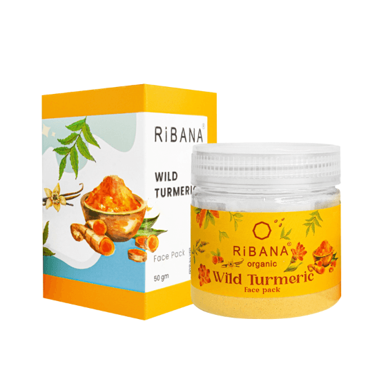 Ribana Organic Wild Turmeric Face Pack 