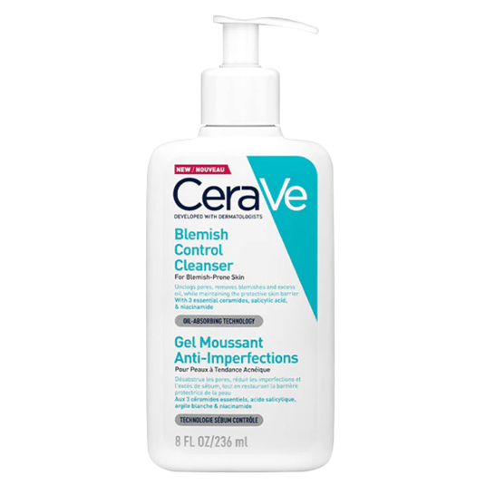 Cerave Blemish Control Cleanser For Blemish Prone Skin