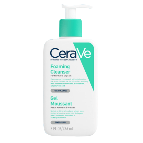 Cerave Foaming Cleanser For Normal to Oily Skin - 236ml