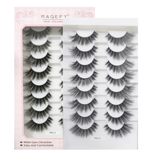 Magefy False Eyelashes 8pair 7421-2