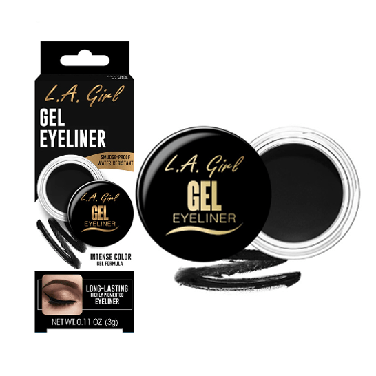 LA Girl Gel Eyeliner Smudge-Proof Water Resistant