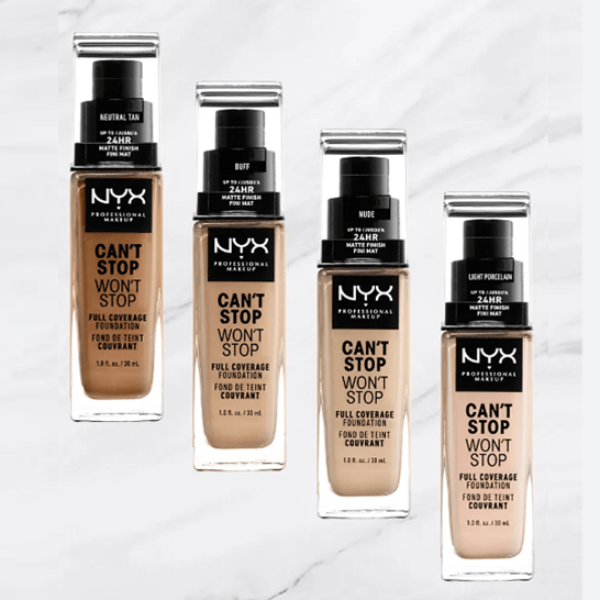 Nyx Can't Stop Won't Stop Foundation