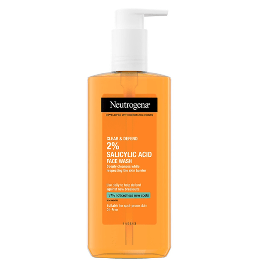 Neutrogena Clear & Defend 2% Salicylic Acid Facewash