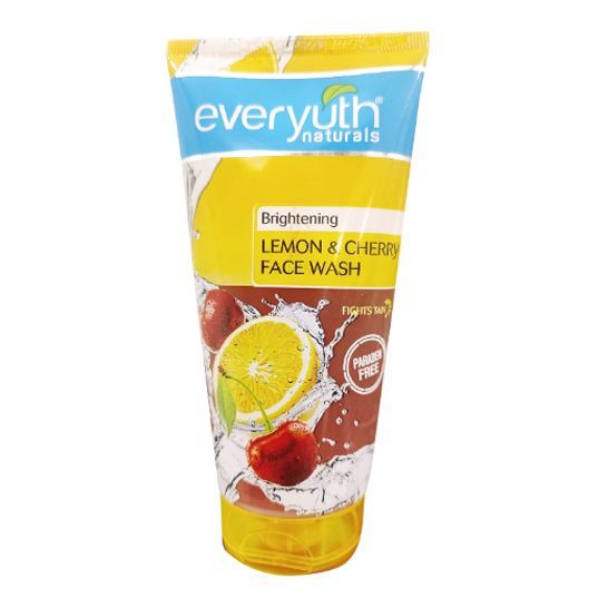 Everyuth Naturals Brightening Lemon & Cherry Facewash