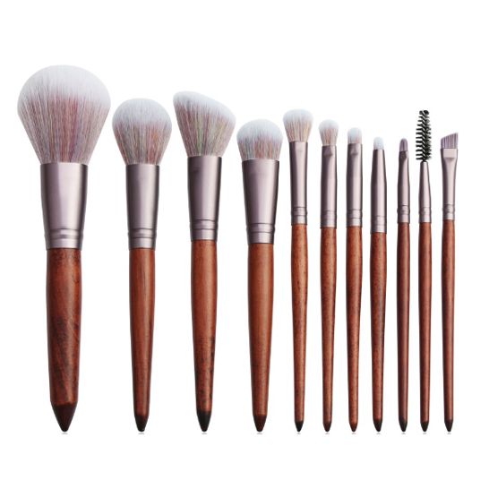 Maange 11pieces Brush Set - Brown