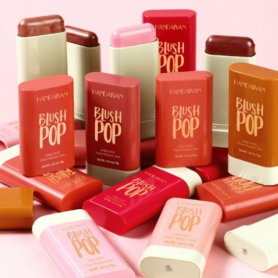 Handaiyan Lip & Cheek Tinted Moisture Stick Blush Pop