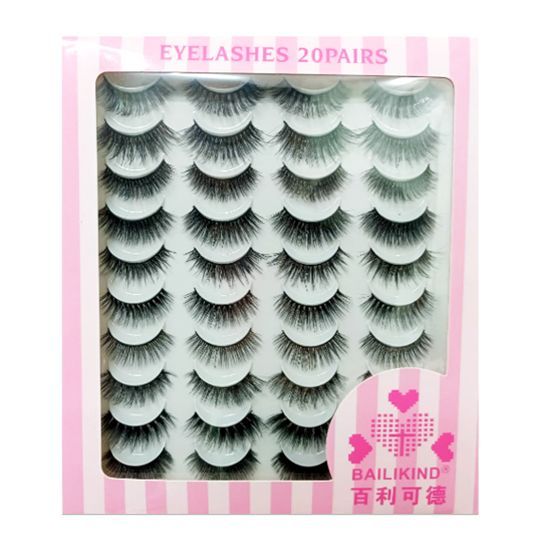 Bailikind 20 Pairs Eyelashes Set B