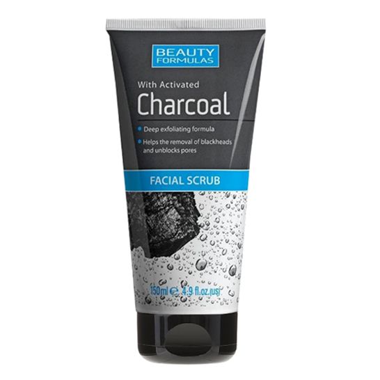 Beauty Formulas Charcoal Facial Scrub