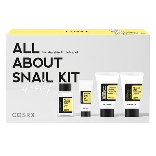 Cosrx All About Snail Kit For Dry Skin and Dark Spot