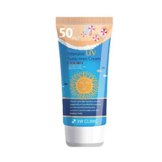 3W Clinic Intensive UV Sunscreen Cream SPF50+ PA+++