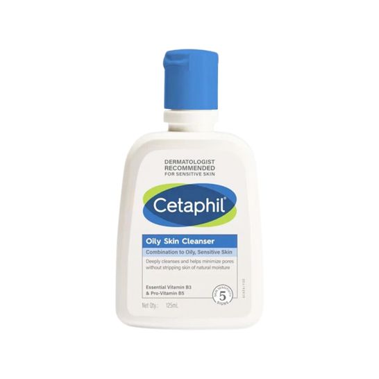 Cetaphil Oily Skin Cleanser For Combination To Oily, Sensitive Skin – 125ml