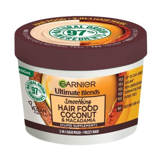 Garnier Ultimate Blends Smoothing Hair Food Coconut & Macadamia