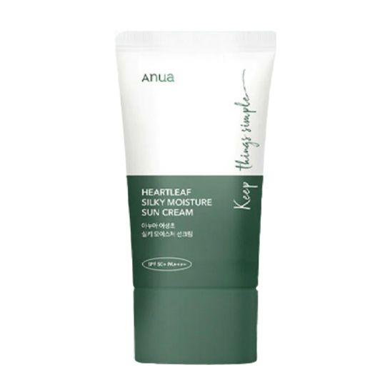 Anua Heartleaf Silky Moisture Sun Cream