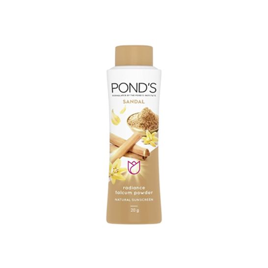 Ponds Sandal Radiance Talcum Natural Sunscreen - 100gm