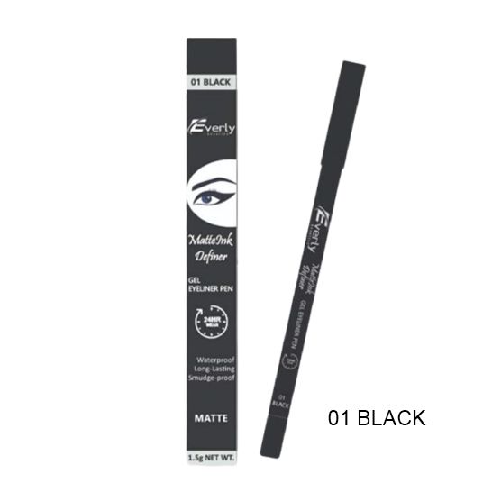 Every Matte Ink Definer Gel Eyeliner Pen - 01 Black