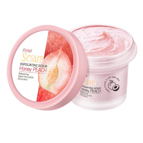 Fenyi Honey Peach Body Scrub Exfoliating - 100gm