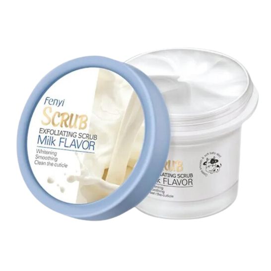 Fenyi Milk Flavor Body Scrub Exfoliating - 100gm