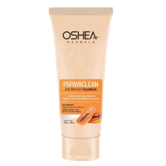 Oshea Herbals Papayaclean Anti Blemish Facewash - 100gm