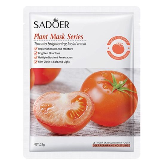 Sadoer Plant Mask Series Tomato Brightening Facial Mask – 25gm