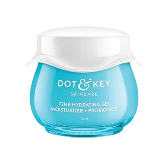 Dot & Key 72 HR Hydrating Gel + Probiotics - Deeply Moisturises, Repairs Dull Skin - 25ml