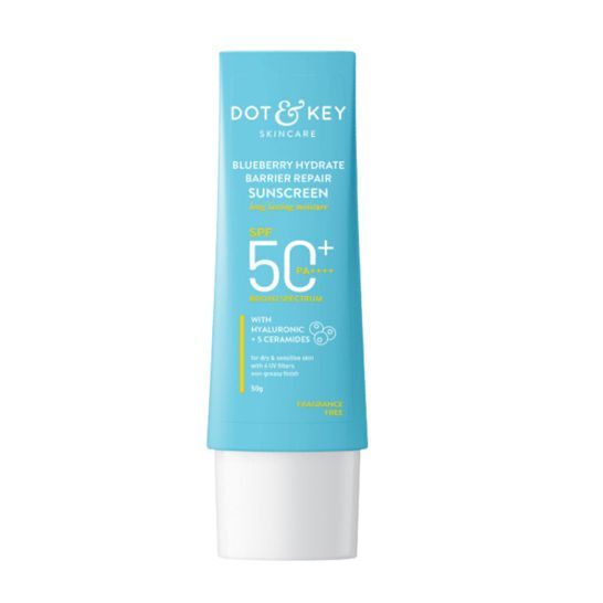 Dot & Key Blueberry Hydrate Barrier Repair Sunscreen SPF 50+ PA++++ (50g)