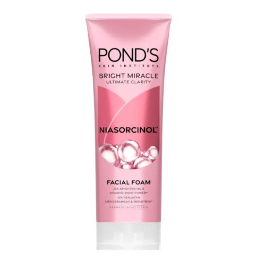 Ponds Bright Miracle Ultimate Clarity Niasorcinol Facial Foam Facewash – 100gm