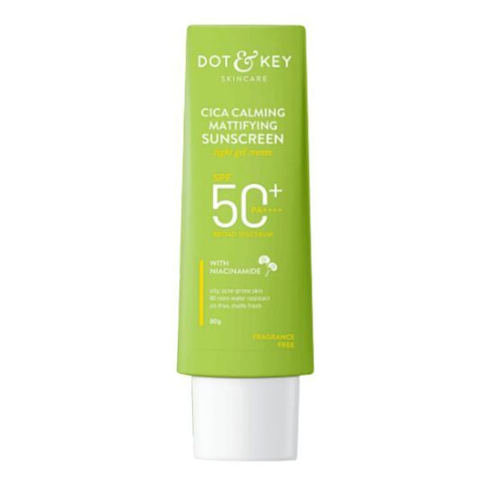 Dot & Key Cica Calming Mattifying Sunscreen SPF 50+ PA++++ (80g)