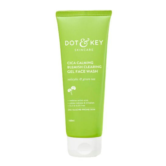 Dot & Key Cica Calming Blemish Clearing Gel Facewash - 100ml