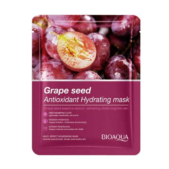 Bioaqua Grape Seed Antioxidant Hydrating Mask - 25gm