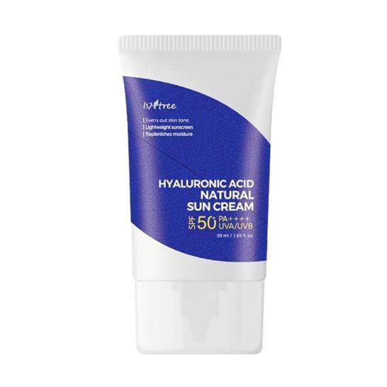 Isntree Hyaluronic Acid Natural Sun Cream SPF 50+ PA++++ UVA/UVB - 50ml