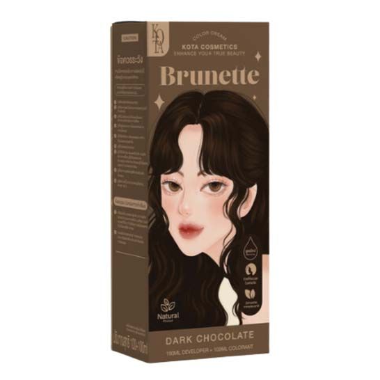 Kota Cosmetics Hair Color Cream Brunette Dark Chocolate -100ml