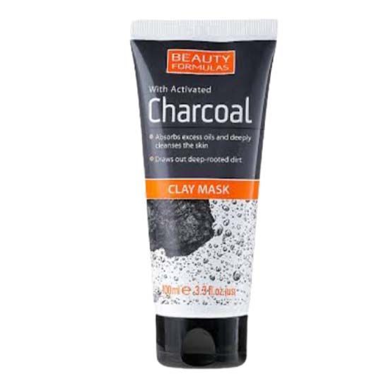 Beauty Formulas Activated Charcoal Clay Mask - 100ml